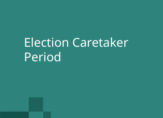 election caretaker period 